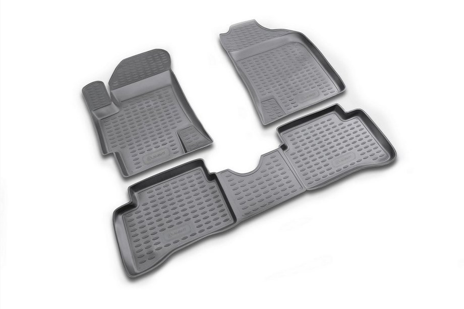 Kia Rio 2005–2011 Gummimattor till kupén (4 st, Novline) Image