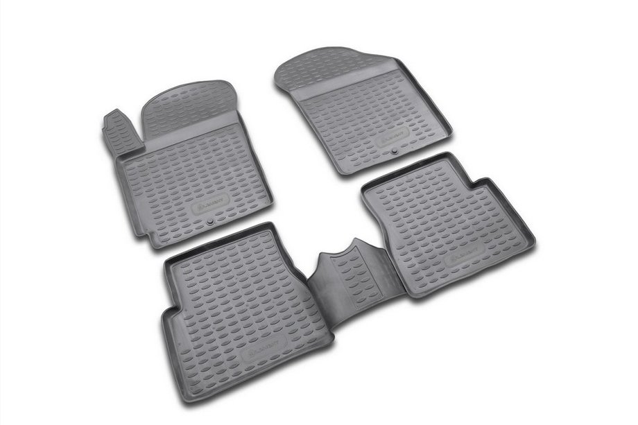 Kia Picanto 2004–2011 Gummimattor till kupén (4 st, Novline) Image