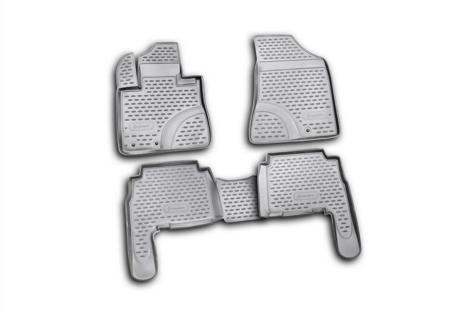 Kia Sorento II XM 2009–2014 (2009-2012) Gummimattor till kupén (4 st, Novline) Image