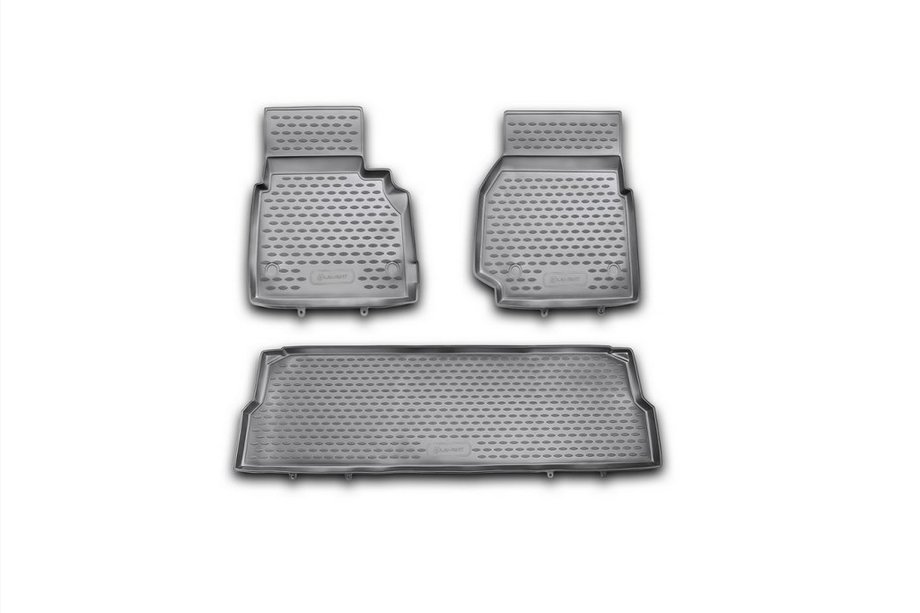 Land Rover Defender 1986–2016 Gummimattor till kupén (3 st, Novline) 110/5D Image