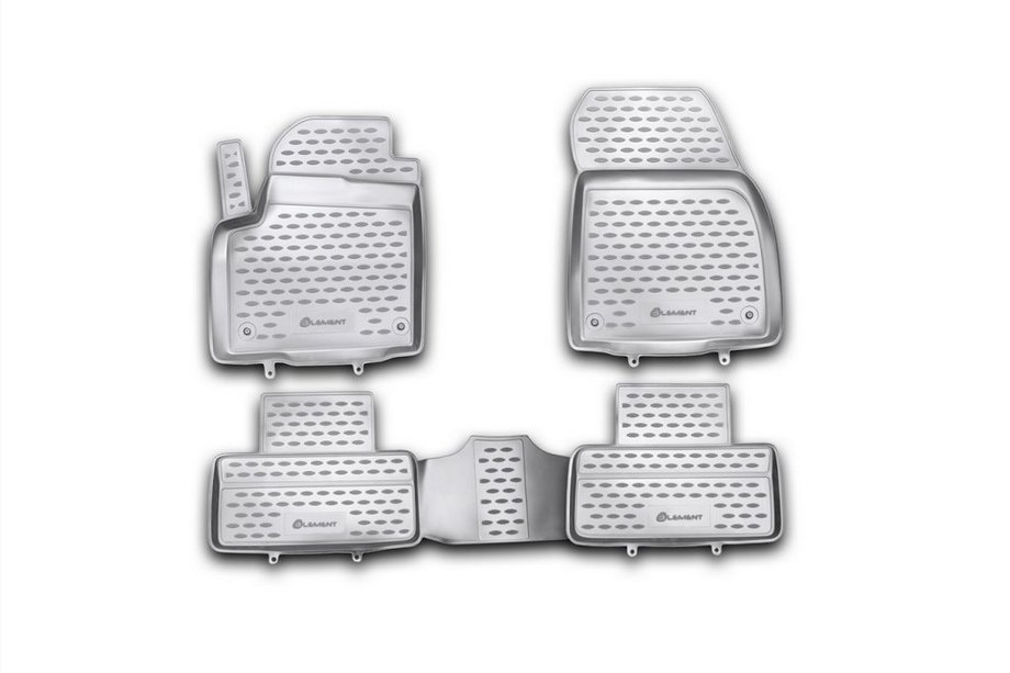 Range Rover Evoque 2012–2018 Gummimattor till kupén (4 st, Novline) Image