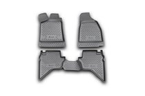 Mazda BT-50 2007–2012 Gummimattor till kupén (4 st, Novline) foto 1
