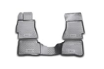 Mercedes S-class W221 2005–2013 Gummimattor till kupén (4 st, Novline) foto 1