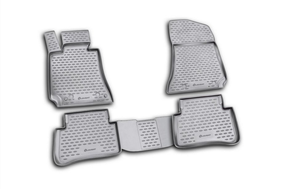 Mercedes E-class W212 2009–2016 Gummimattor till kupén (4 st, Novline) Image