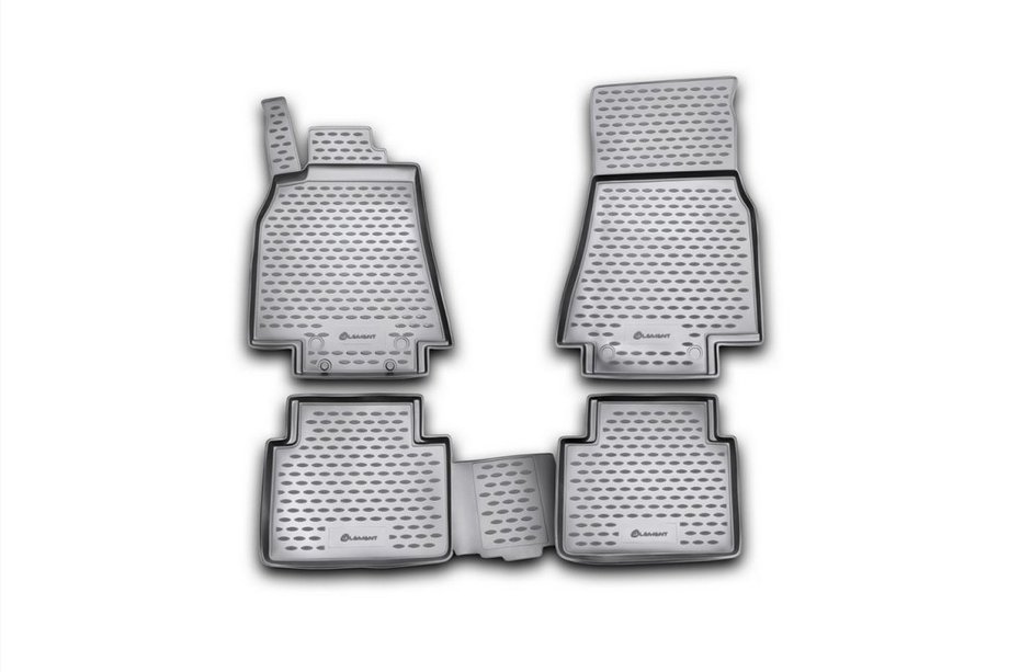 Mercedes B-class W245 2005–2011 Gummimattor till kupén (4 st, Novline) Image