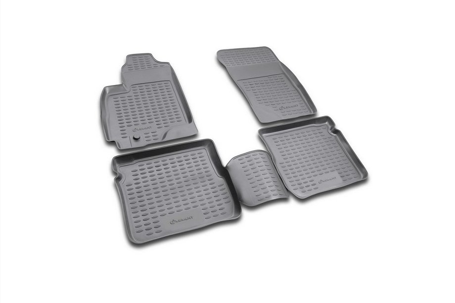 Mitsubishi Outlander 2001–2006 Gummimattor till kupén (4 st, Novline) Image