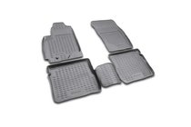 Mitsubishi Outlander 2001–2006 Gummimattor till kupén (4 st, Novline) foto 1