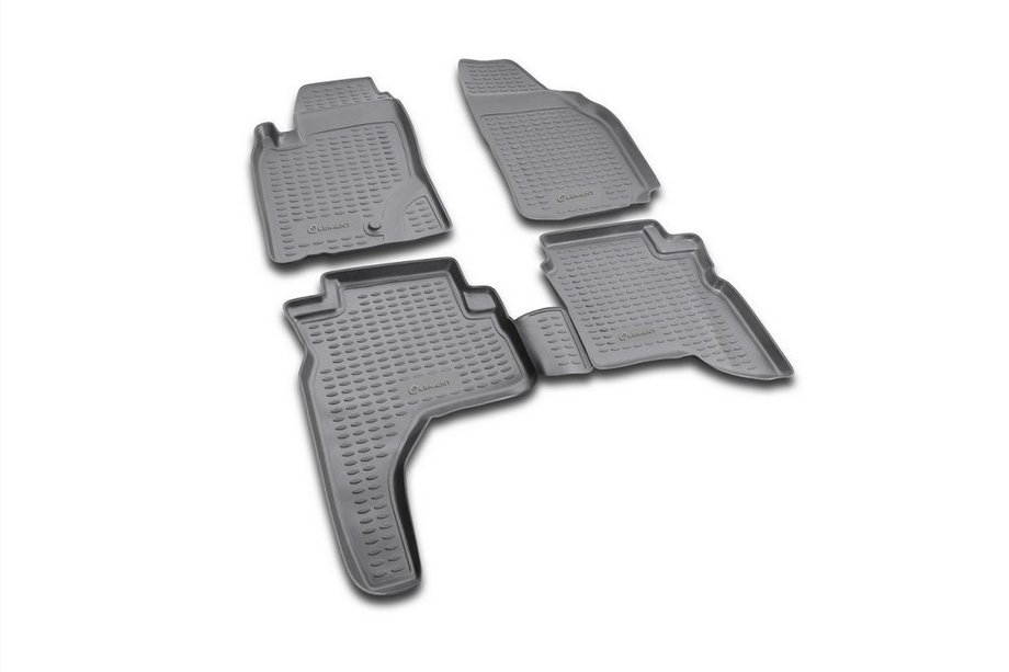 Mitsubishi Pajero Sport 1996–2007 Gummimattor till kupén (4 st, Novline) Image