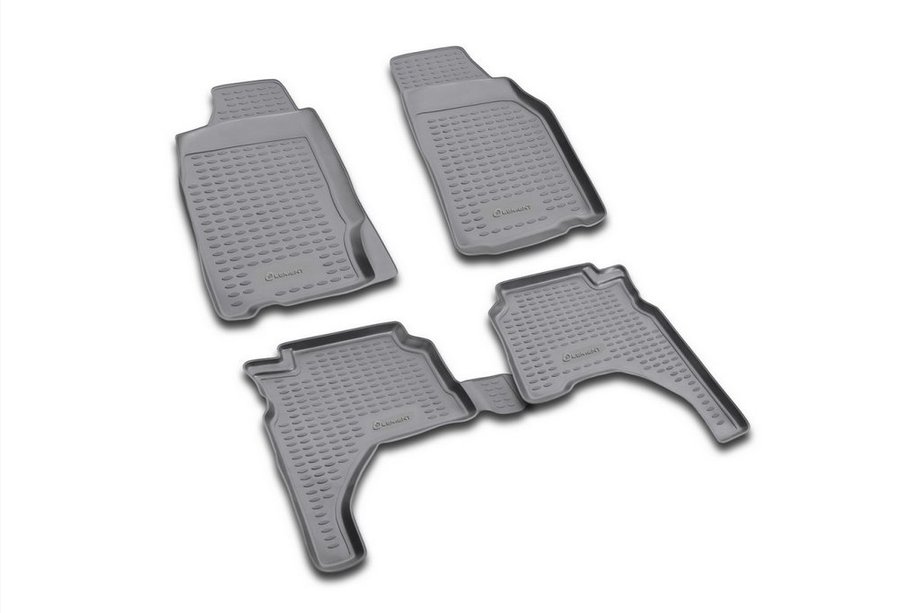 Mitsubishi L200 1996–2006 Gummimattor till kupén (4 st, Novline) Image
