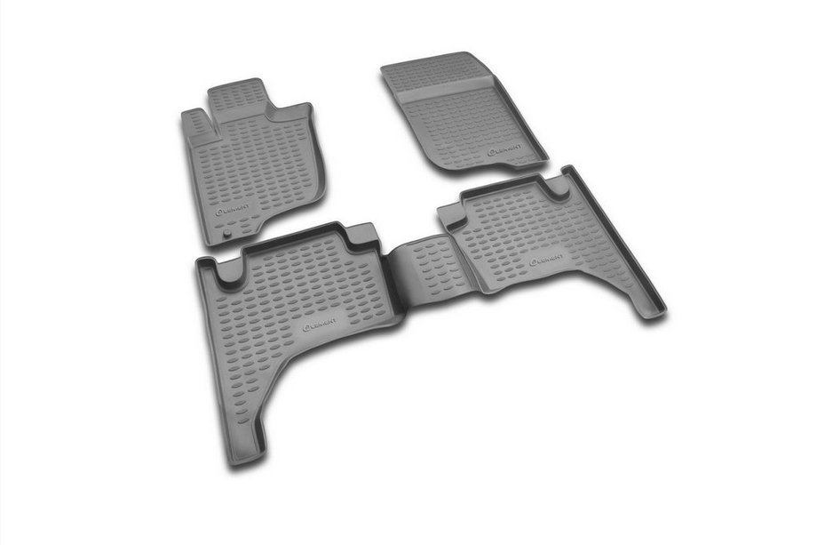 Mitsubishi L200 2006–2015 Gummimattor till kupén (4 st, Novline) Foto 1