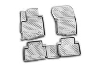Mitsubishi Outlander 2006–2012 (2010↗) Gummimattor till kupén (4 st, Novline) XL foto 1