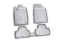 Mitsubishi L200 2006–2015 (2010-2015) Gummimattor för kupén (4 st, Novline) 2D foto 1
