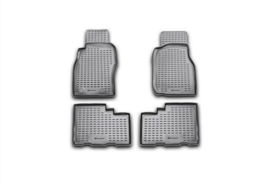 Nissan Patrol Y61 1997–2011 Gummimattor till kupén (4 st, Novline) Image