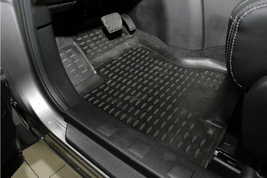 Nissan X-trail T31 2007–2014 Gummimattor till kupén (4 st, Novline) Image