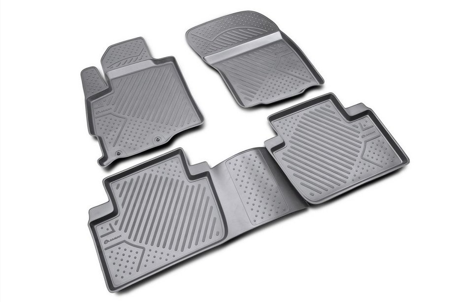 Peugeot 4007 2007–2013 Gummimattor till kupén (4 st, Novline) Image