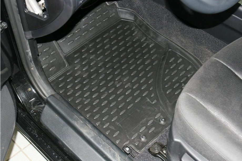 Hyundai Elantra (HD) 2006–2011 3D-gummimattor för kupén (4 st, Novline) Image
