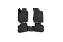 Hyundai I-30 2007–2011 3D-gummimattor för kupén (4 st, Novline) foto 1