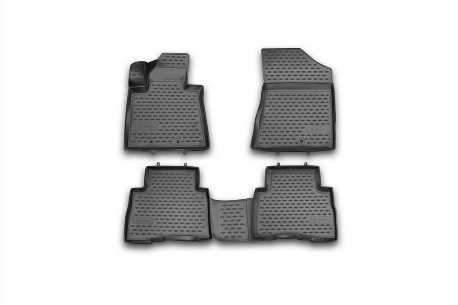 Kia Sorento II XM 2009–2014 3D-gummimattor för kupén (4 st, Novline) Image