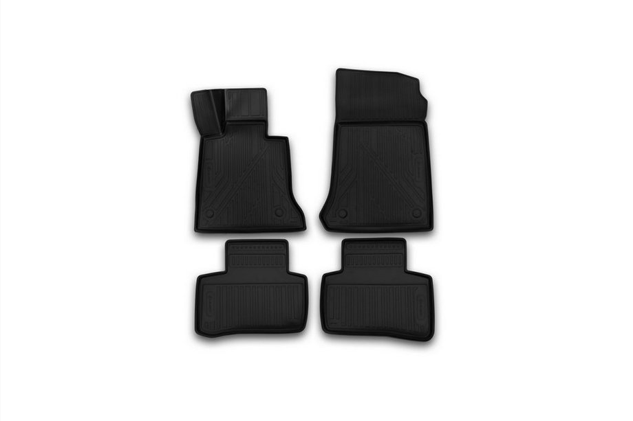 Mercedes GLK class X204 2008–2015 3D-gummimattor för kupén (4 st, Novline) Image