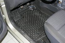 Renault Logan I 2005–2008 3D-gummimattor för kupén (4 st, Novline) foto 1
