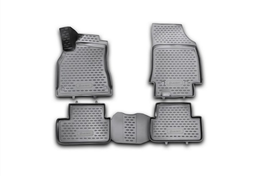Renault Fluence 2009–2016 3D-gummimattor för kupén (4 st, Novline) Image