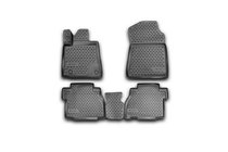 Toyota Tundra 2007–2021 3D gummimattor för kupén (4 st, Novline) Double Cab/Crew MAX (USA) foto 1