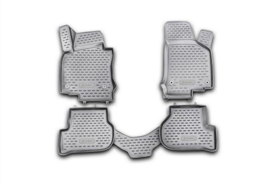 Volkswagen Golf 6 2008–2014 3D-gummimattor för kupén (4 st, Novline) Image