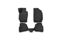 Volkswagen Polo 2010–2017 3D gummimattor för kupén (4 st, Novline) SD foto 1