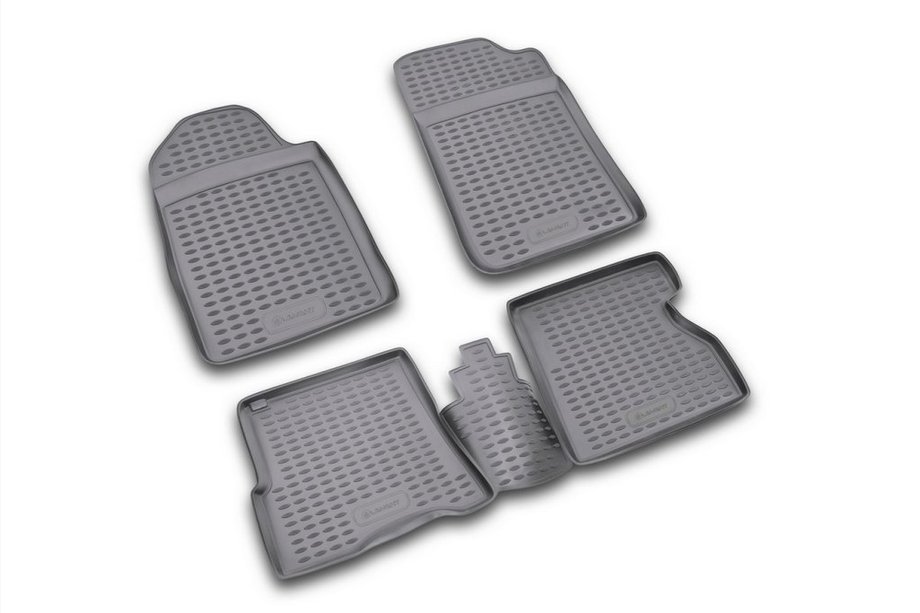 Renault Kangoo 1998–2008 Gummimattor till kupén (4 st, Novline) Image