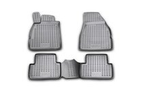 Renault Megane II 2004–2009 Gummimattor till kupén (4 st, Novline) foto 1