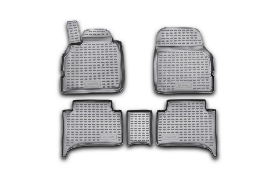Renault Scenic/Grand 2003–2009 Gummimattor för kupén (5 st, Novline) Image