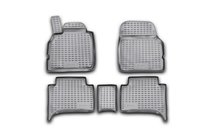 Renault Scenic/Grand 2003–2009 Gummimattor för kupén (5 st, Novline) foto 1