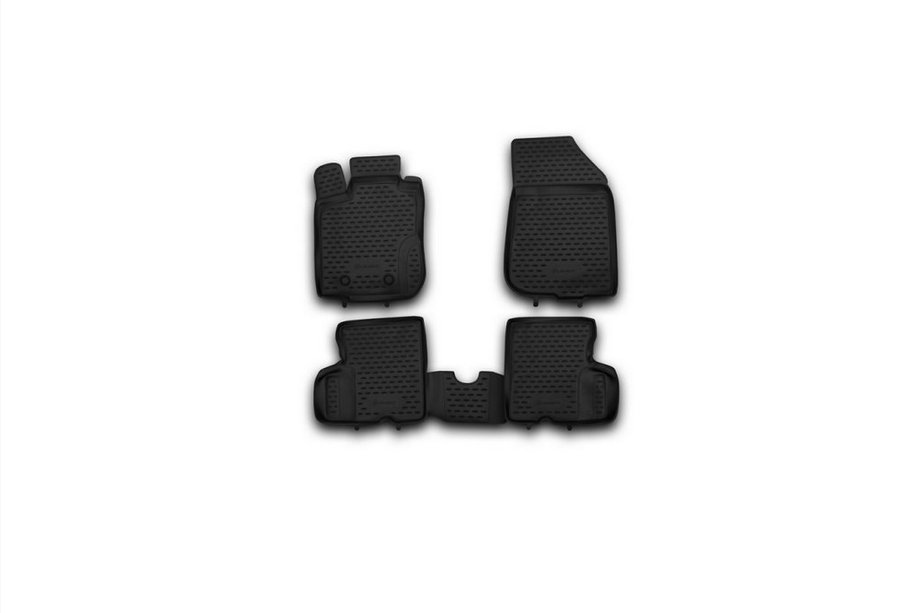 Renault Duster 2008–2017 (2011-2015) Gummimattor till kupén (4 st, Novline) 4WD Image
