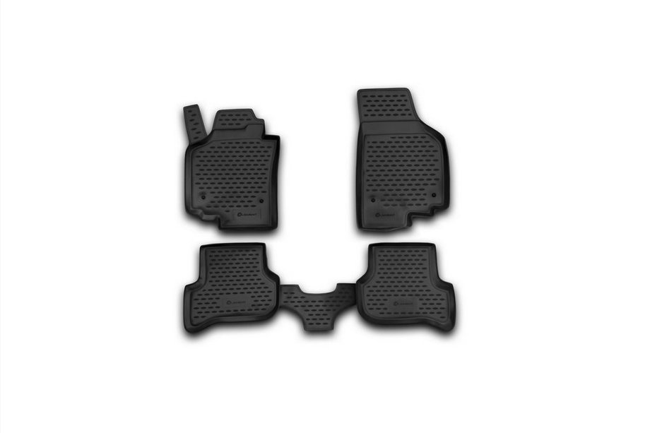 Seat Altea 2004–2015 Gummimattor till kupén (4 st, Novline) SW 2005-2009 Image