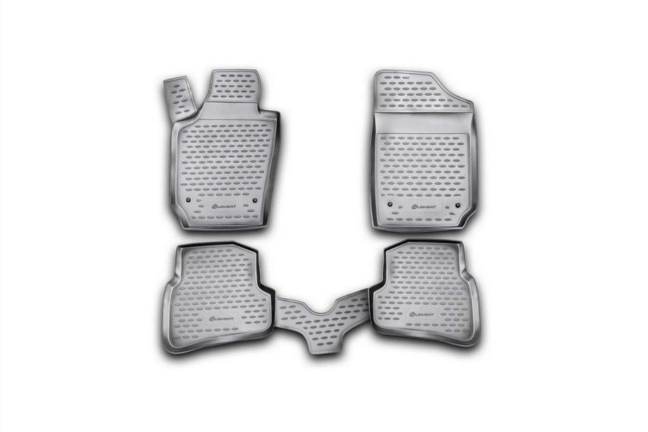 Seat Ibiza 2010–2017 Gummimattor till kupén (4 st, Novline) SW Image