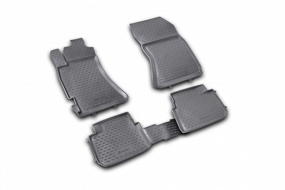 Subaru Forester 2008–2013 Gummimattor till kupén (4 st, Novline) Image