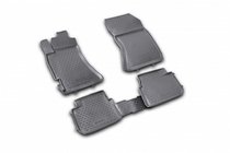 Subaru Forester 2008–2013 Gummimattor till kupén (4 st, Novline) foto 1