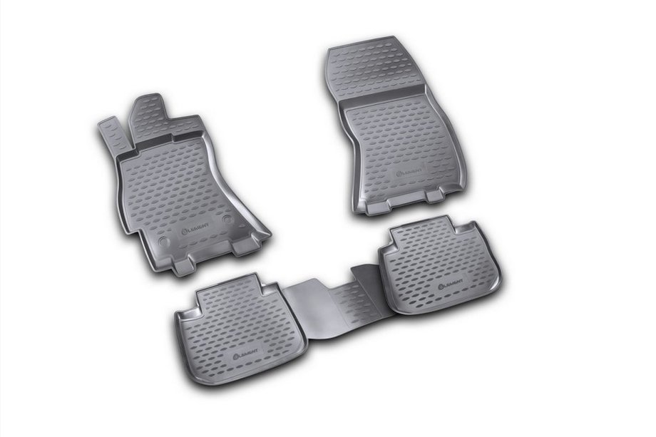 Subaru Legacy 2009–2014 Gummimattor till kupén (4 st, Novline) Image