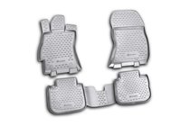 Subaru Outback 2009–2014 Gummimattor till kupén (4 st, Novline) foto 1