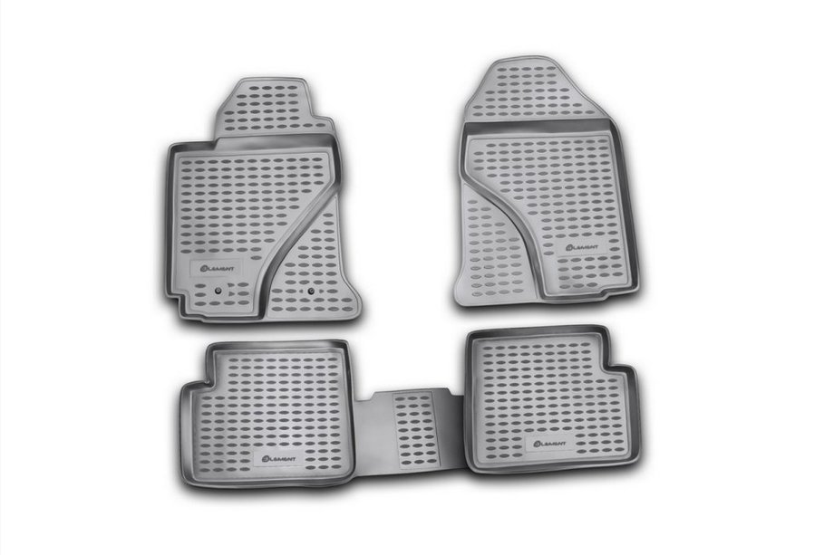 Toyota Corolla 2002–2007 Gummimattor till kupén (4 st, Novline) Image