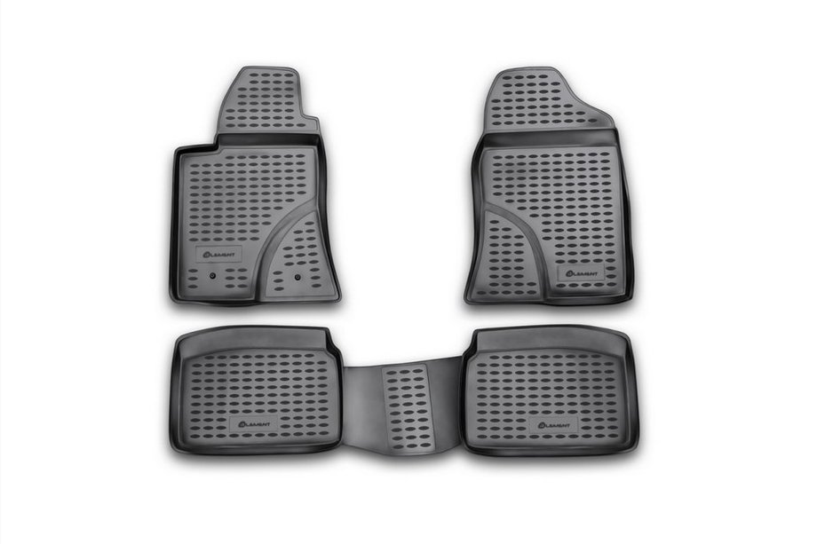 Toyota Avensis 2003–2009 Gummimattor till kupén (4 st, Novline) Image