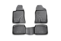 Toyota Avensis 2003–2009 Gummimattor till kupén (4 st, Novline) foto 1