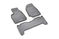 Toyota Land Cruiser 100 1998–2007 Gummimattor till kupén (3 st, Novline) foto 1