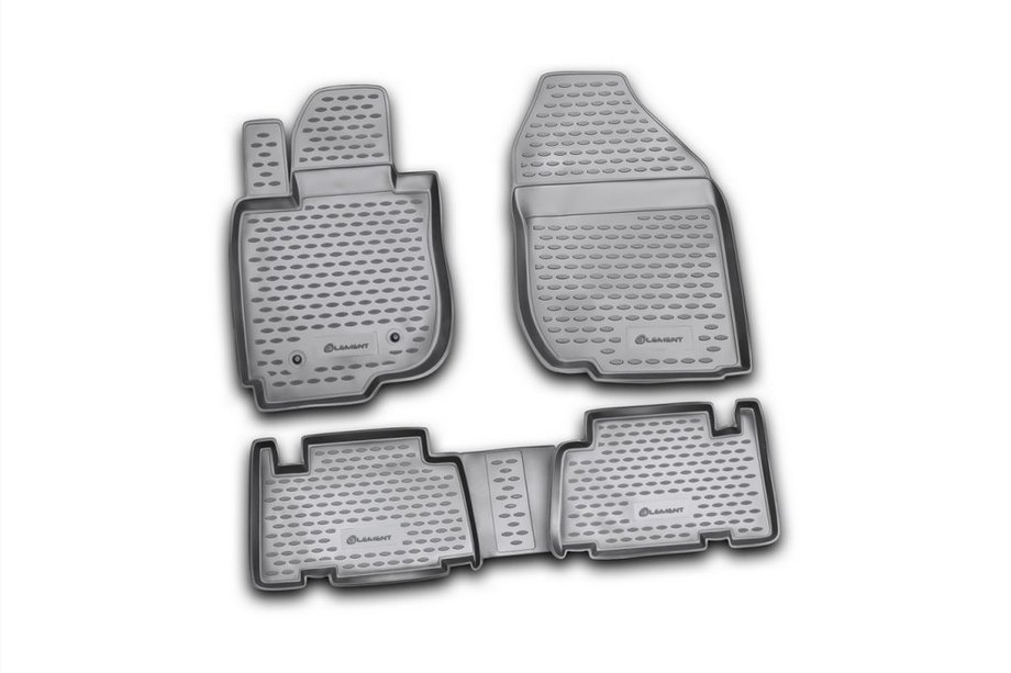 Toyota Rav 4 2006–2013 (2006-2010) Gummimattor till kupén (4 st, Novline) Image