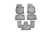 Toyota Verso 2009–2018 (2009-2013) Gummimattor för kupé (3 rader) (5 st, Novline) Variant 2 foto 1