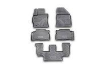 Toyota Verso 2009–2018 (2009-2013) Gummimattor till kupén (3 rader) (5 st, Novline) Version 1 foto 1