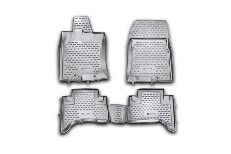 Toyota FJ Cruiser 2006–2022 Gummimattor till kupén (4 st, Novline) Image