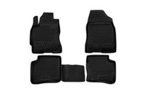 Toyota Prius 2009–2015 (2003-2009) Gummimattor till kupén (4 st, Novline) foto 1