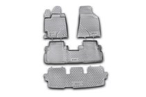 Toyota Highlander 2008–2013 Gummimattor till kupén (4 st, Novline) foto 1