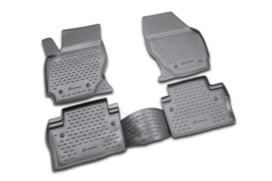 Volvo XC70 2007–2013 Gummimattor till kupén (4 st, Novline) Image